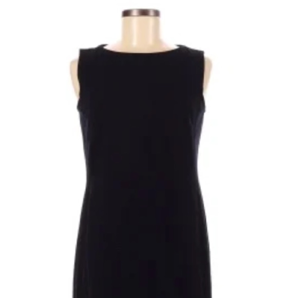 Lands’ End | Black Sheath Dress | Size: 12